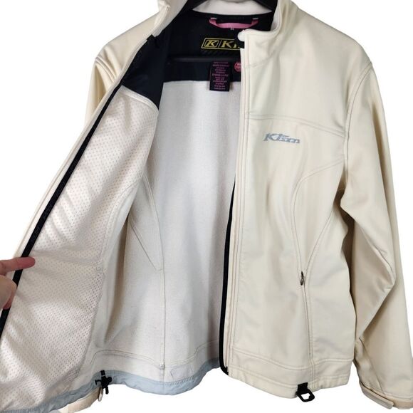 Klim Windstopper Soft Shell Cream Full Zip Jacket XL - Picture 3 of 10